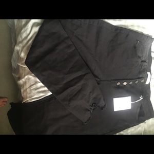 Kancan high waisted distressed ankle jeans